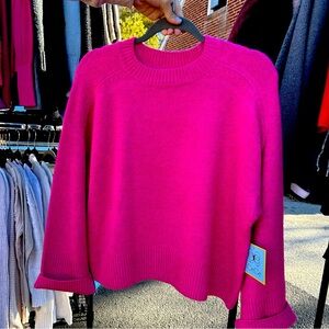 CeCe hot pink small sweater women’s